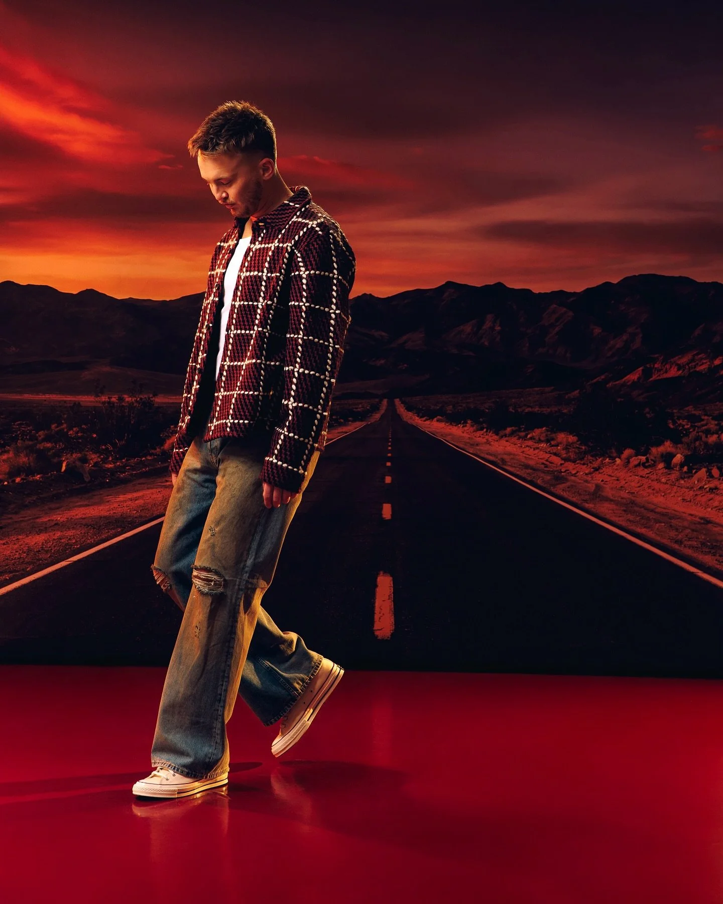 on the road with @mcsnelle 🌟 

creative direction &amp; photography @kimdehoop assisted by @markdavidphoto @puckbrussel mua @remarcablehair styling @ngahostyling set @juneworldwide