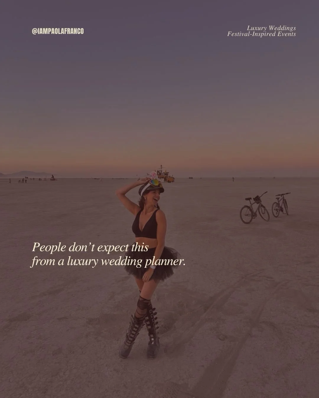 I stopped toning myself down to look more &ldquo;luxury.&rdquo;
Luxury isn&rsquo;t one aesthetic. It&rsquo;s confidence in who you are.
I am the niche.
And the brides who resonate? They&rsquo;re not basic ballroom brides. They&rsquo;re intentional wo