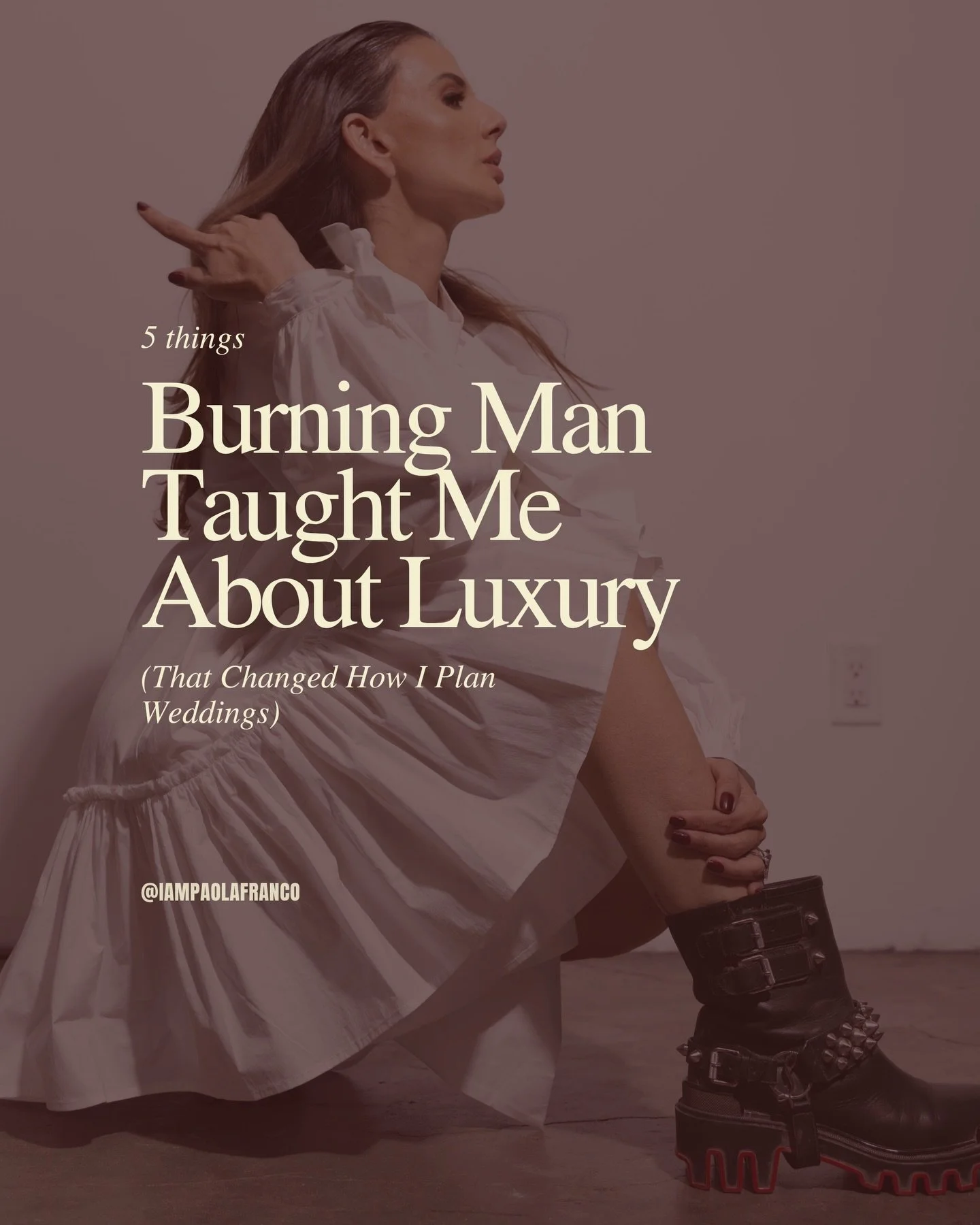 I didn&rsquo;t go to Burning Man for inspiration. I went because I needed to feel something real.
What I found in the desert changed how I approach every single event I design.

Not because it was glamorous, it wasn&rsquo;t. Not because it was polish