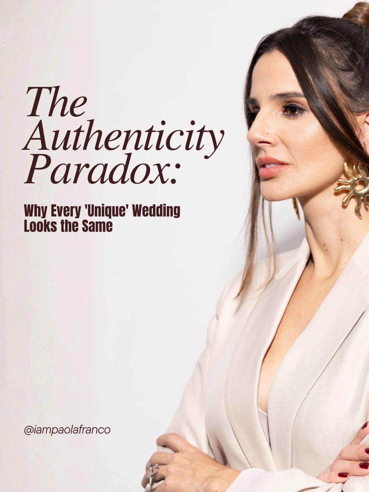 Authenticity has become a wedding trend.

And that&rsquo;s exactly the problem.

The moment everyone starts searching for a &ldquo;unique&rdquo; wedding on Pinterest, it stops being unique.

The truth? 
The weddings people remember years later are ra