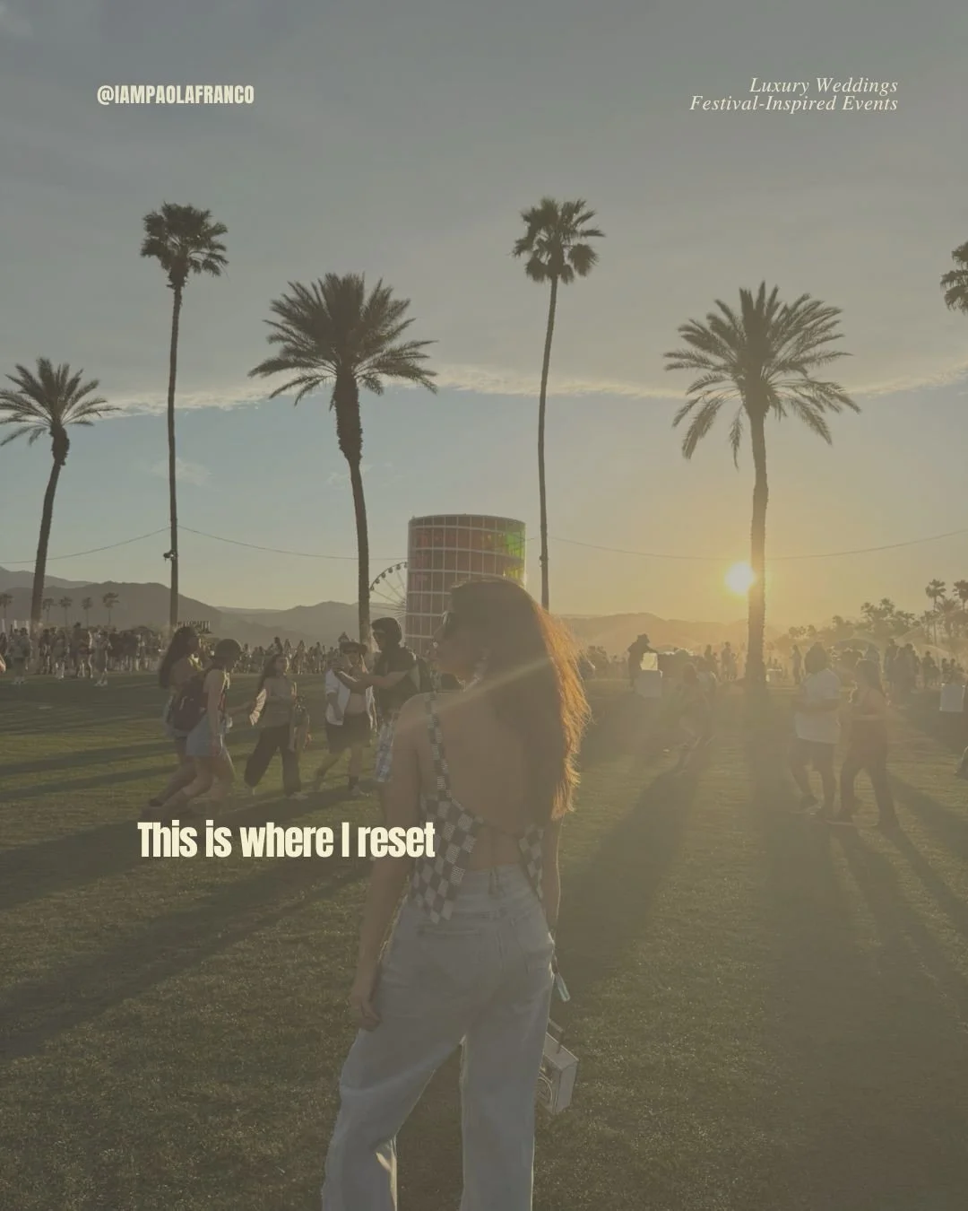 Luxury destination wedding planner based in Los Angeles who understands energy, emotion, and how a room is supposed to feel &mdash; because she trains for it every weekend on a dance floor.

That&rsquo;s not a joke. That&rsquo;s the differentiator.

