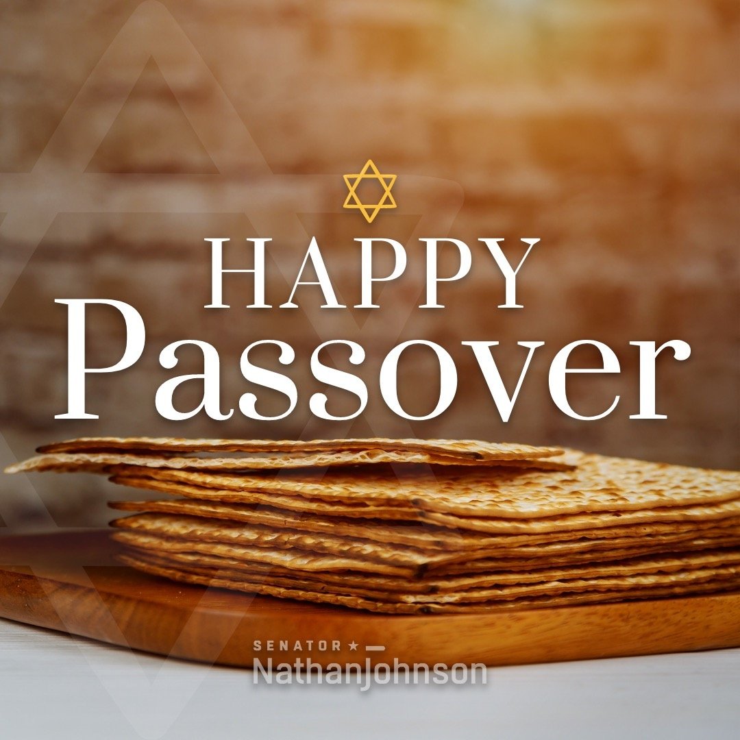 Wishing everyone celebrating a Happy Passover! May this time of great reflection bring you and your loved ones peace, joy, and happiness. Chag Sameach! #TXLege #SD16
