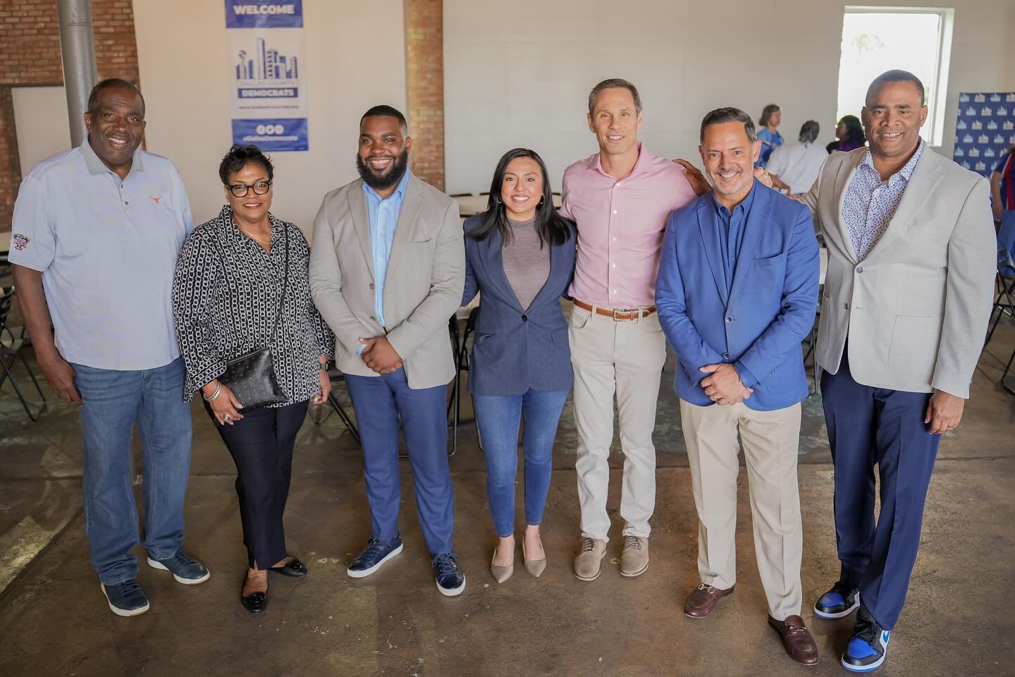 Great energy at today&rsquo;s @DallasDemocrats&rsquo; Coordinated kickoff lunch!

A cohesive, determined, organized, and well-executed effort can propel President @JoeBiden, @ColinAllred, and many state candidates to victory this cycle. And that&rsqu