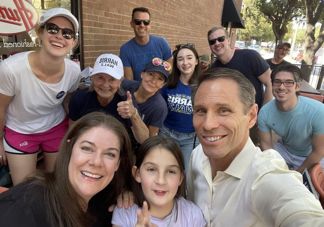 Spent the afternoon with fired up volunteers in Oak Lawn, knocking doors to get out the vote for Democrats up and down the ballot. #TeamJohnson #TexasOffense