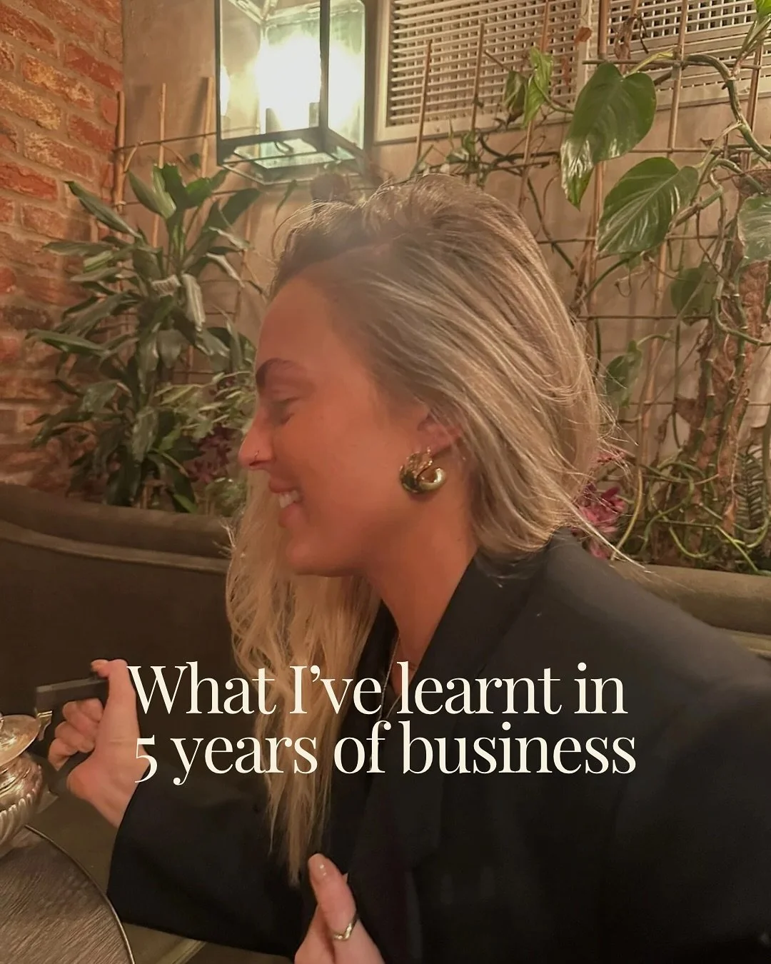 What I&rsquo;ve learnt in 5 years of running a business.

You can&rsquo;t do it all, there are only so many hours in a day.

Quality over quantity, always.

Learning to say no protects both results and hair health.

Bigger isn&rsquo;t always better. 