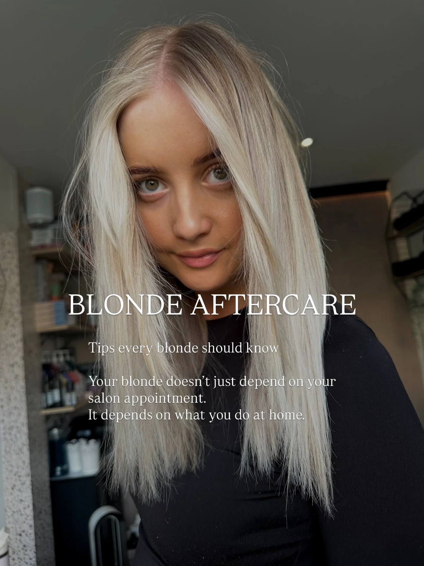 BLONDES, THIS ONE&rsquo;S FOR YOU 🤍

Blonde hair is an investment, and what you do at home matters just as much as what happens in the salon.

Healthy, expensive blonde isn&rsquo;t just about the colour appointment&hellip; it&rsquo;s about the after