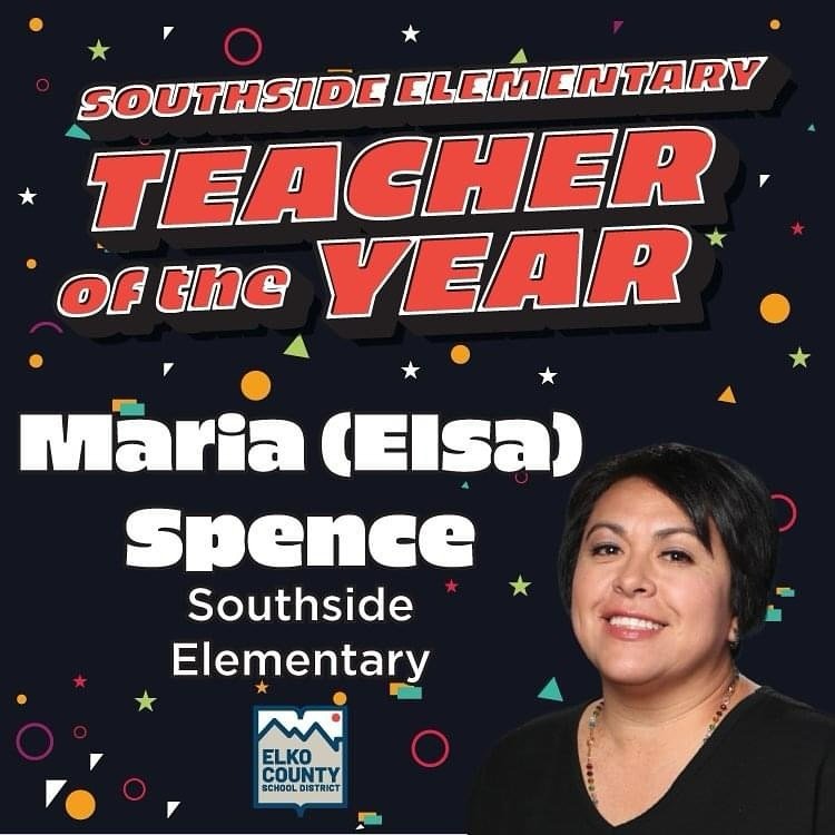 Congratulations, Elsa! You are an amazing teacher, and this award is well-deserved. We are grateful for all the time you spend teaching at Southside and as a part of our Ruby View team &amp; Catering crew. Thank you for all you do in our community!