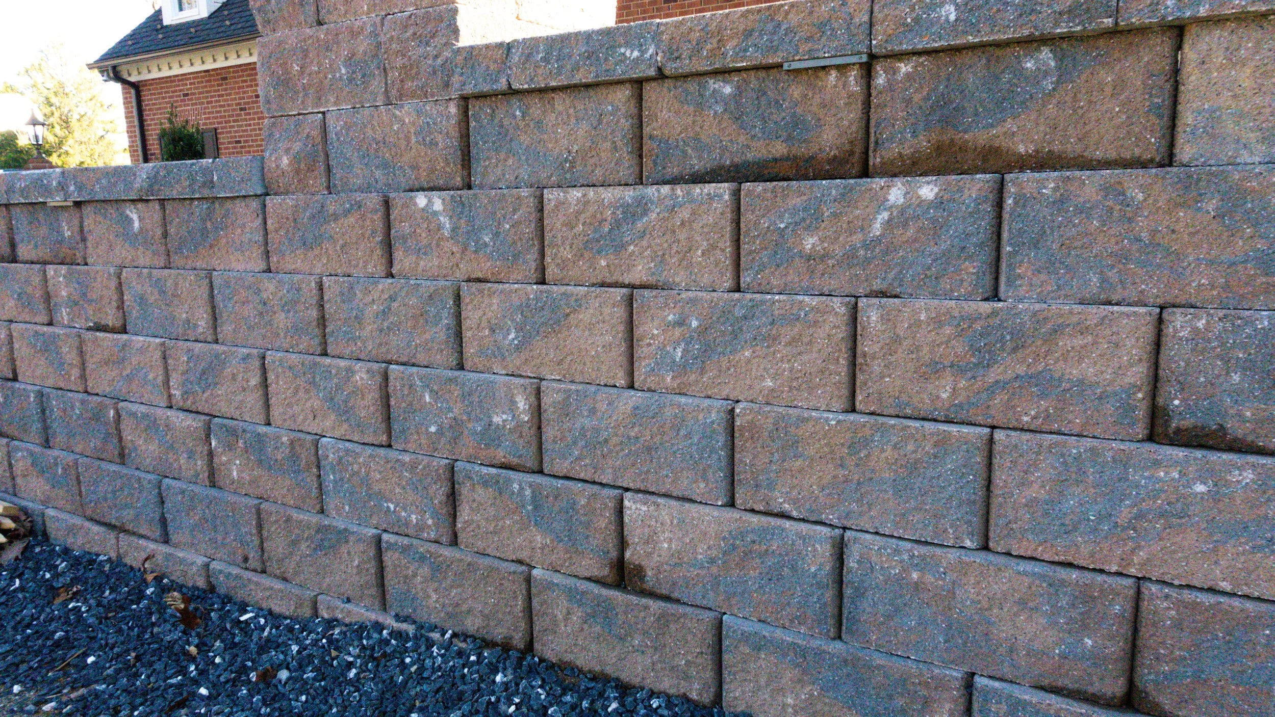 hardscape wall a2z landscape in Harrisonburg, Virginia