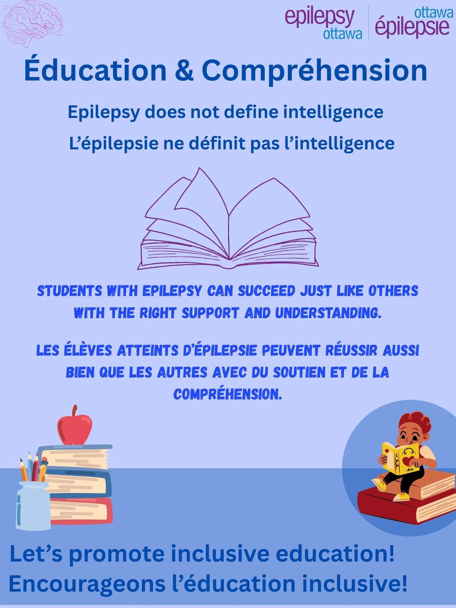 Education and understanding are the first steps to supporting people living with epilepsy.

#epilepsy #epilepsywarrior #epilepsysupport #epilepsy #education #educationforeveryone #EducationPourTous