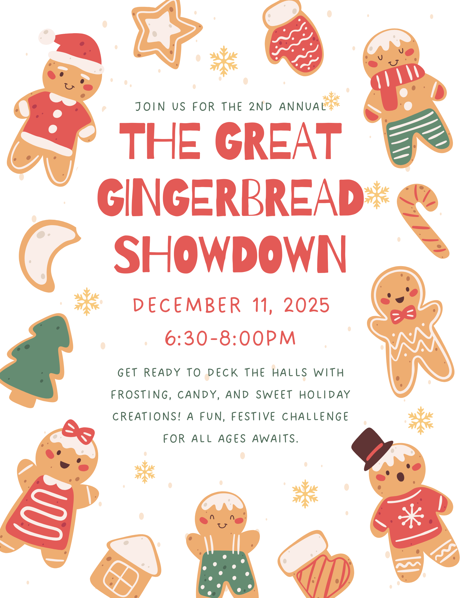 The Great Gingerbread Showdown