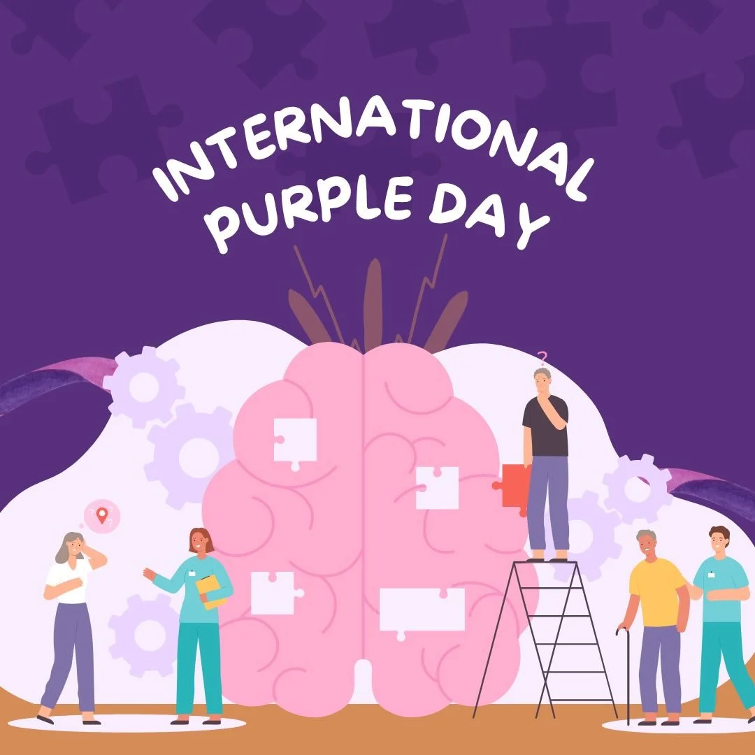Across the world, we wear purple today. Inspired by Cassidy Megan, who started this movement to raise awareness for epilepsy, we continue to show support together. #InternationalPurpleDay #EpilepsyAwareness #Epilepsy #Ottawa