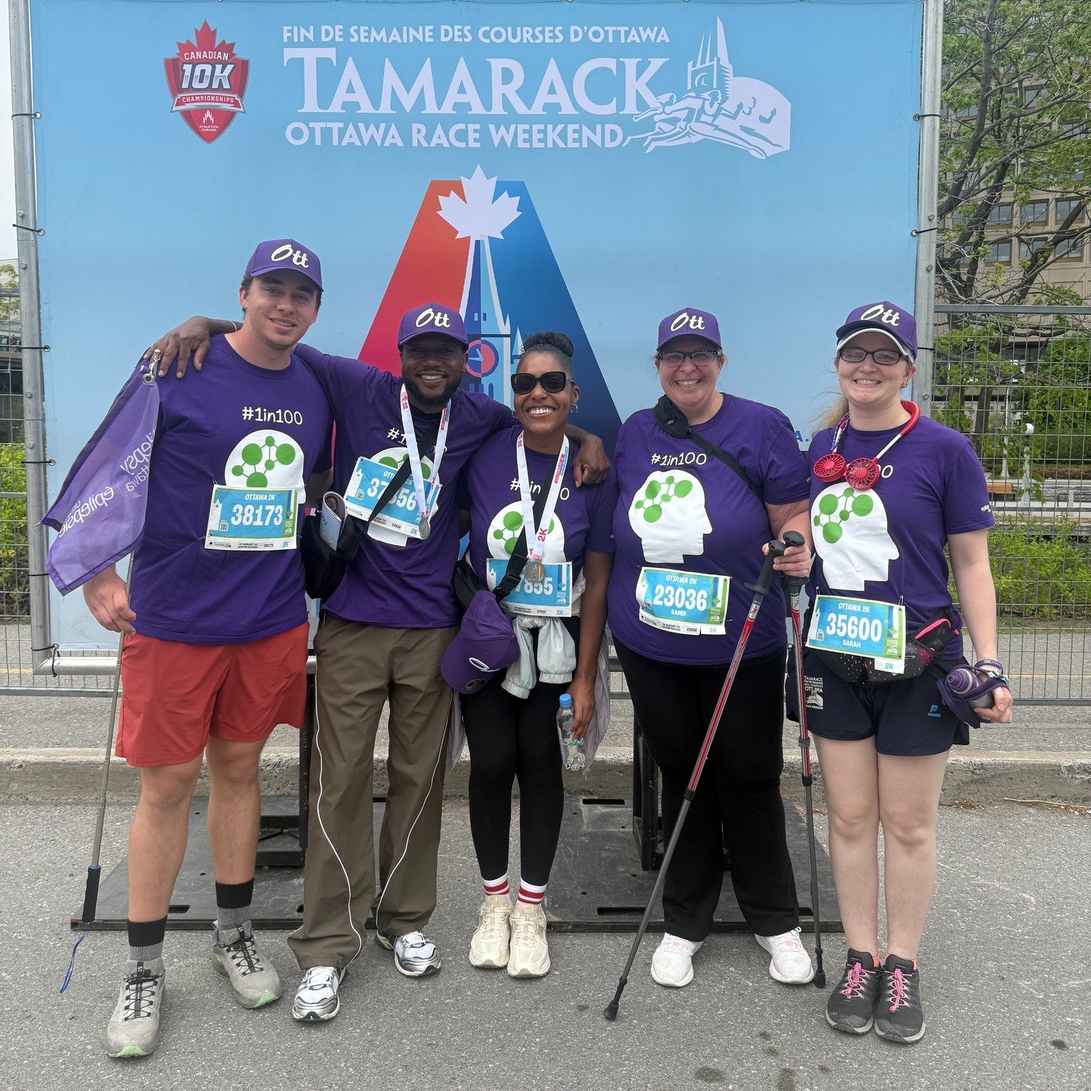 On May 23rd the Brainstorm Brigade hit the road running and walking @ottawaracewknd! We have teams in the 2k, 5k and 10k races with outstanding team spirit!

As a team we raised nearly $4,000 to help keep epilepsy supports in Ottawa and the surroundi