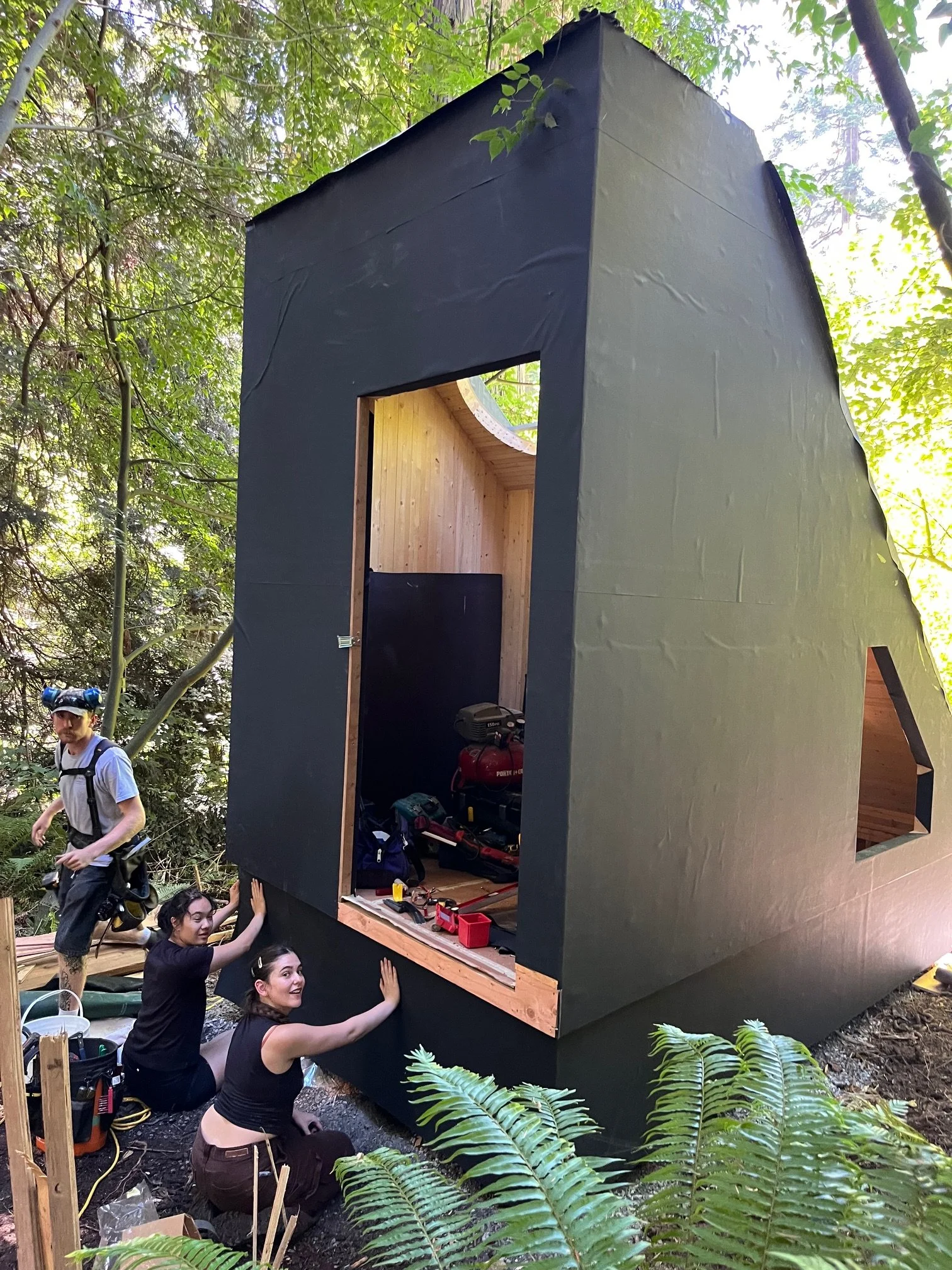 MycoToilet Arrives at UBC Botanical Garden