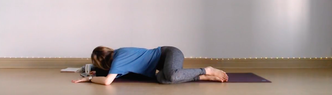 Yin Yoga Video + Written Sequence for the Stomach Meridian