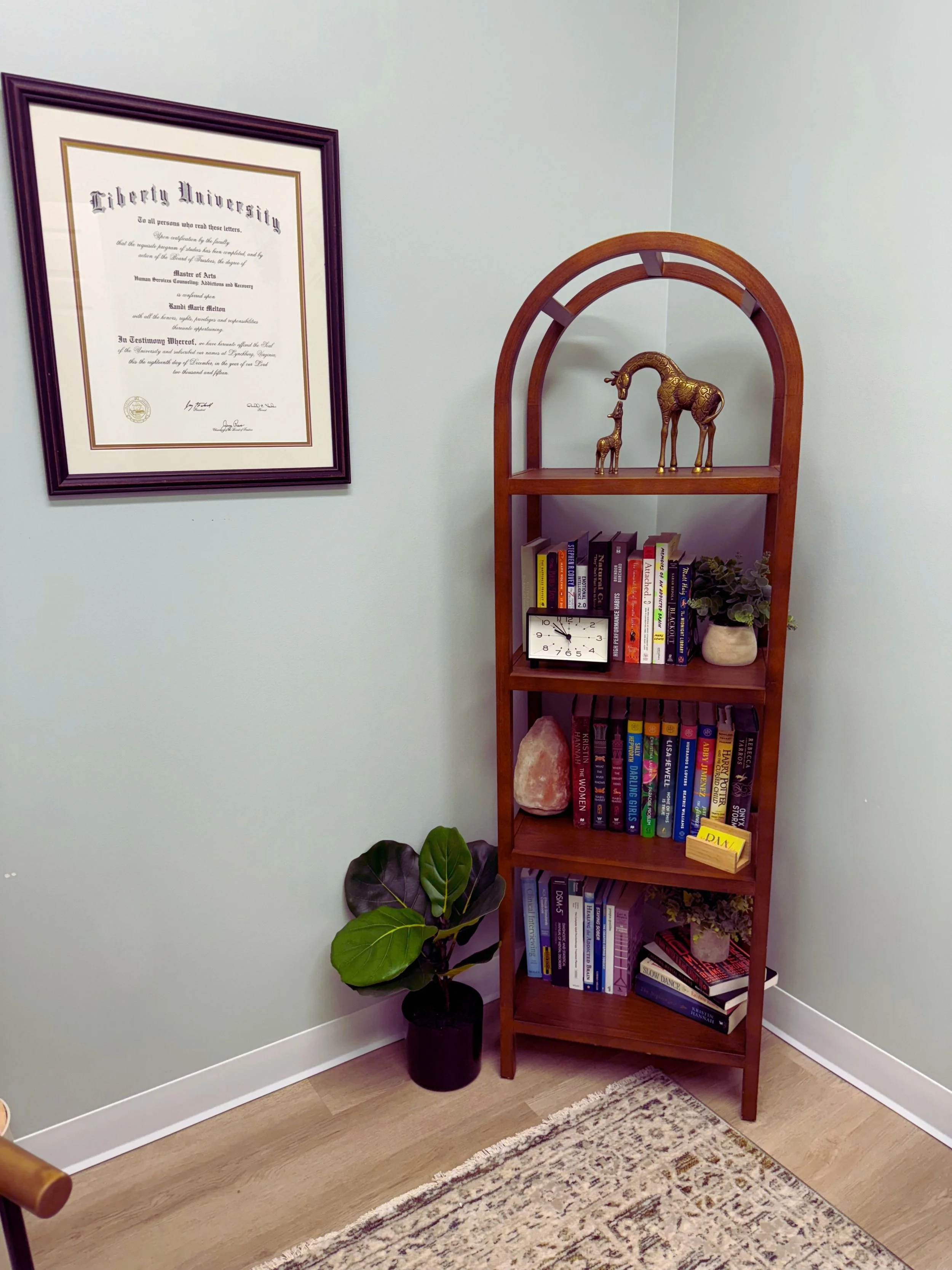 Randi Welch of Refined Wellness Office Photo at Herbal Brew Back in Stevensville MD
