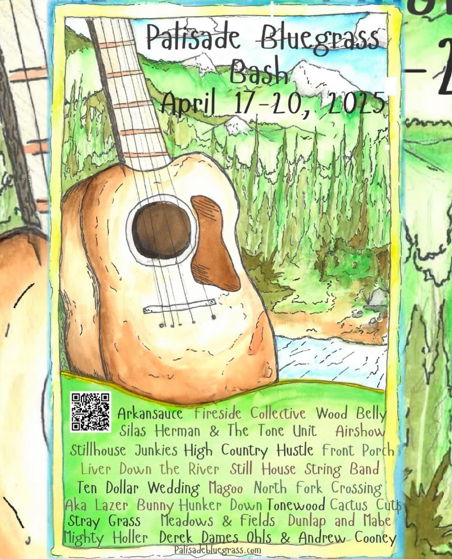 WE CANT WAIT TO HEAD TO CO! See ya at @palisadebluegrassbash in April in Palisade, CO. Can&rsquo;t wait to see some buddies and play some tunes. XOXOXOX