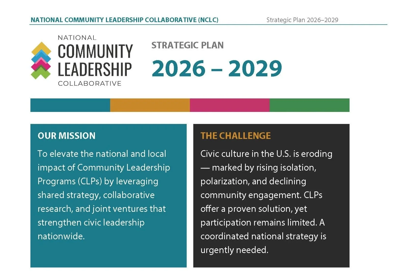 NCLC Vision