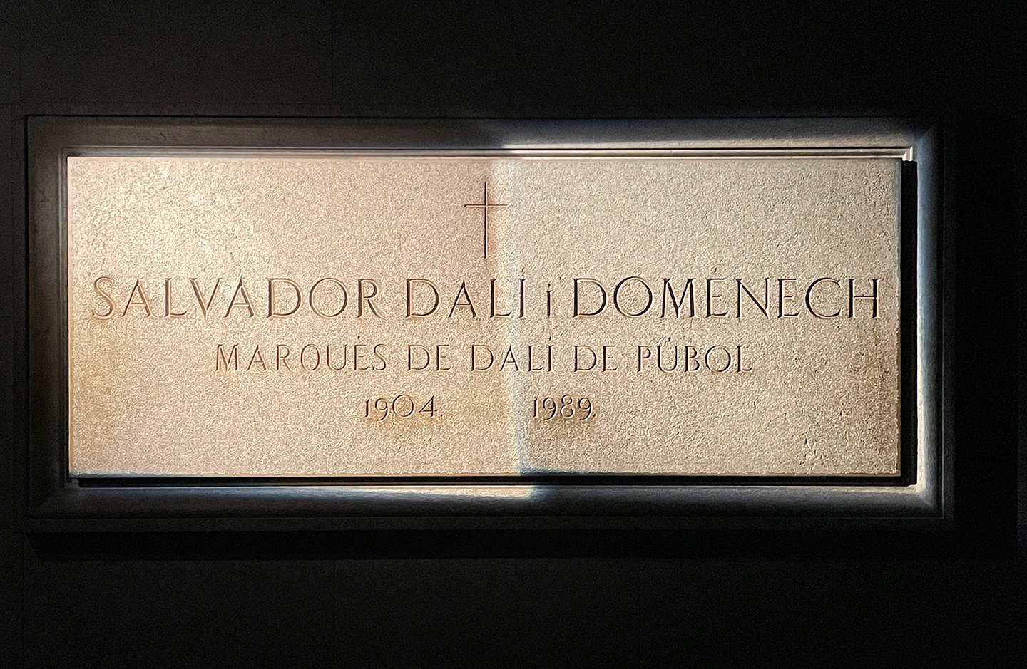 His tombstone