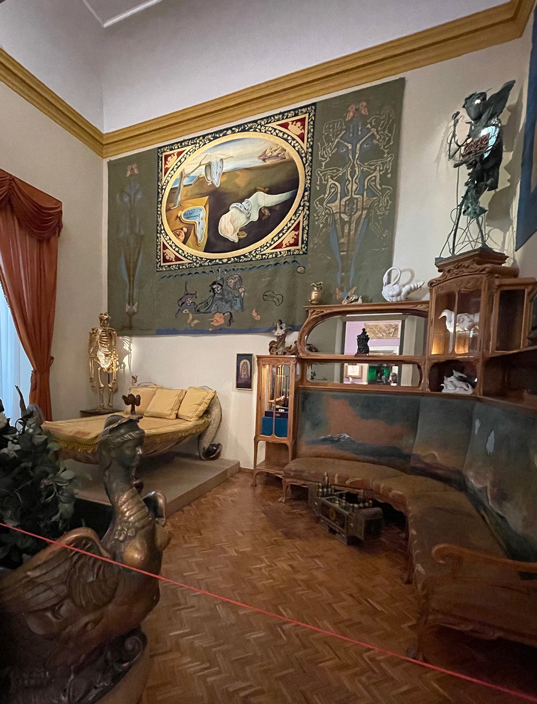 A wild bedroom
