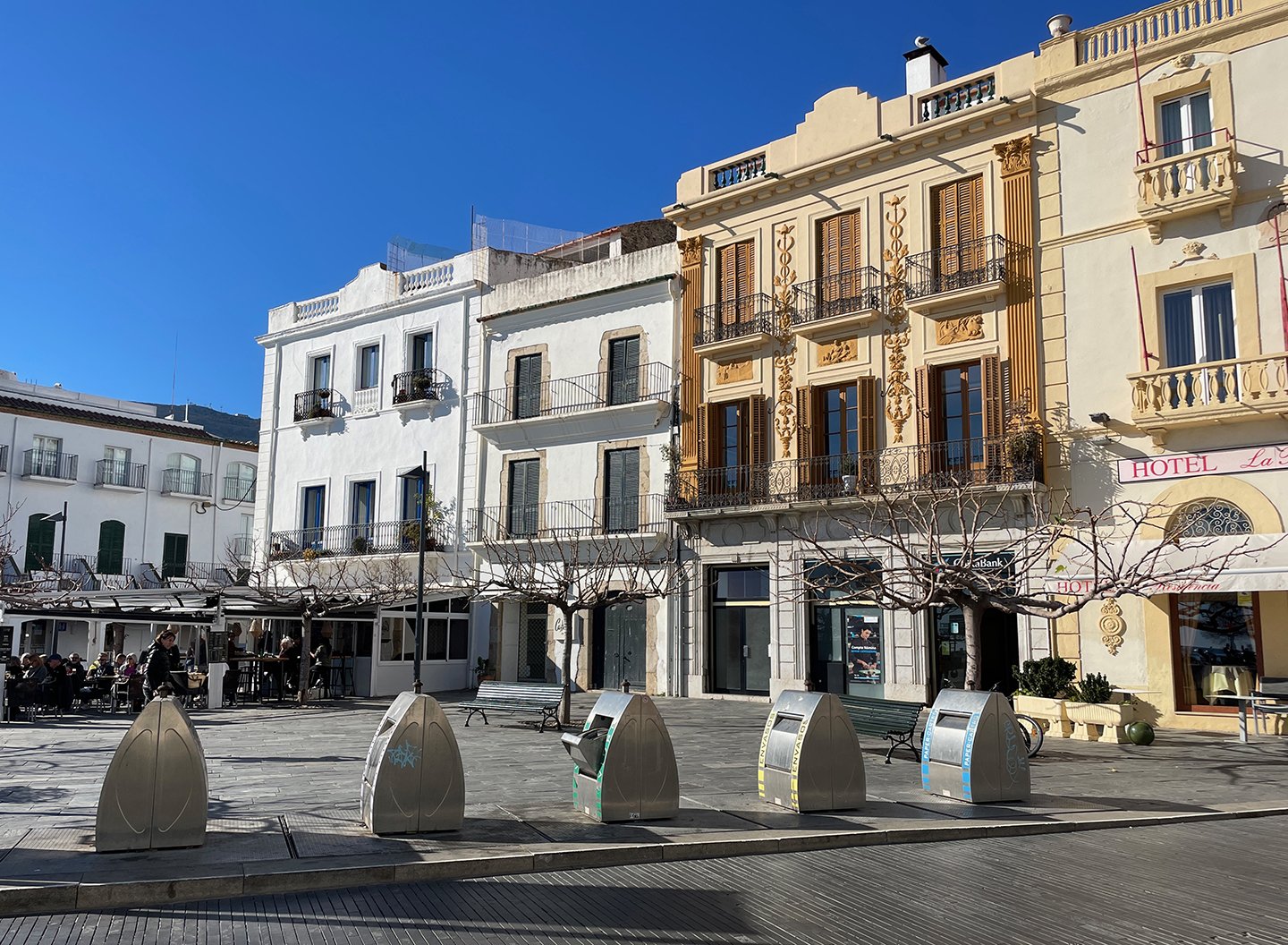Plaza in Cadaqués