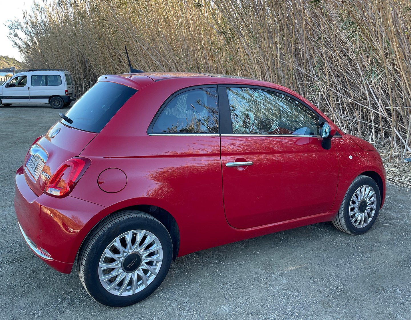 Our little rental car