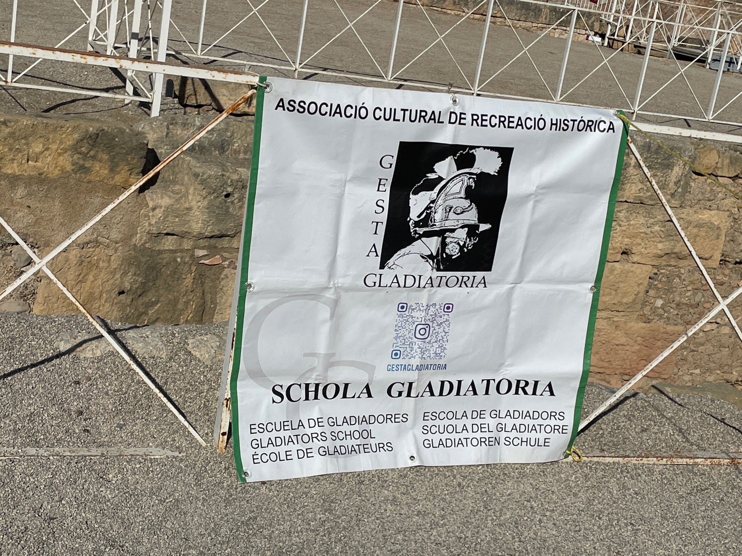 They have a school to learn for historical reenactments