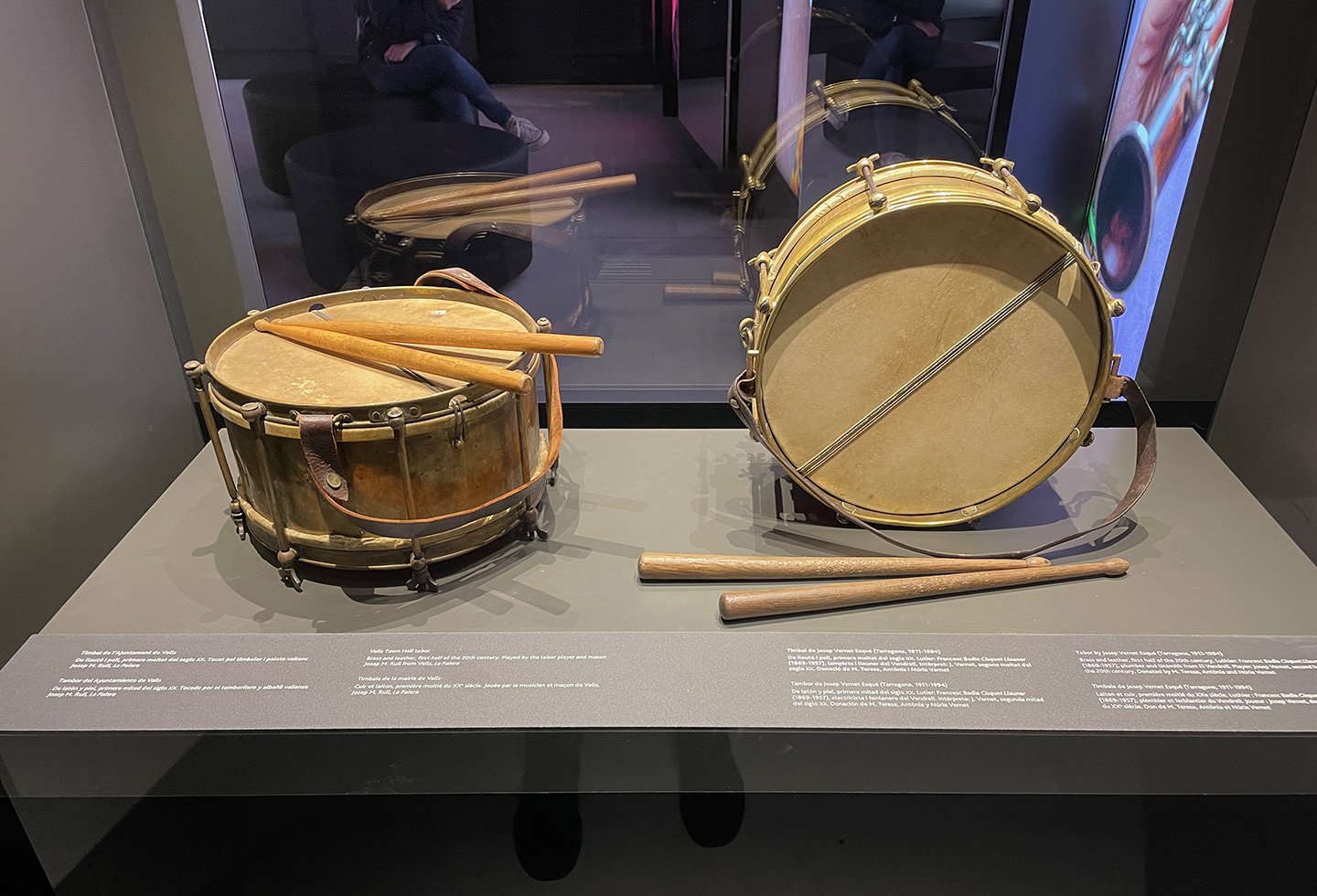 Instruments of the Casteller band