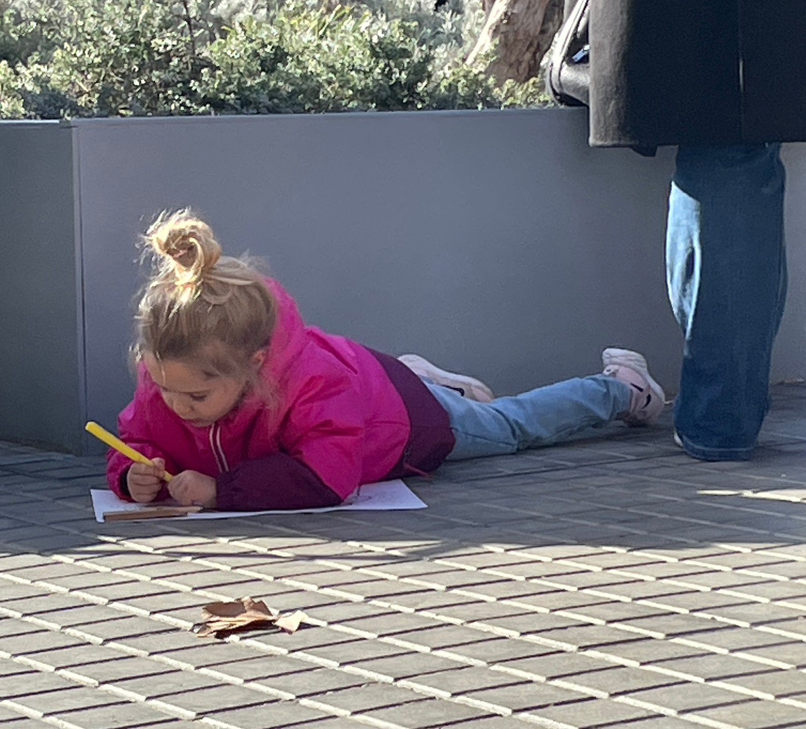 Kids entertaining themselves…