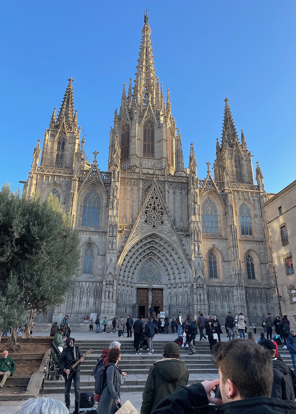 The main cathedral on a gorgeous day