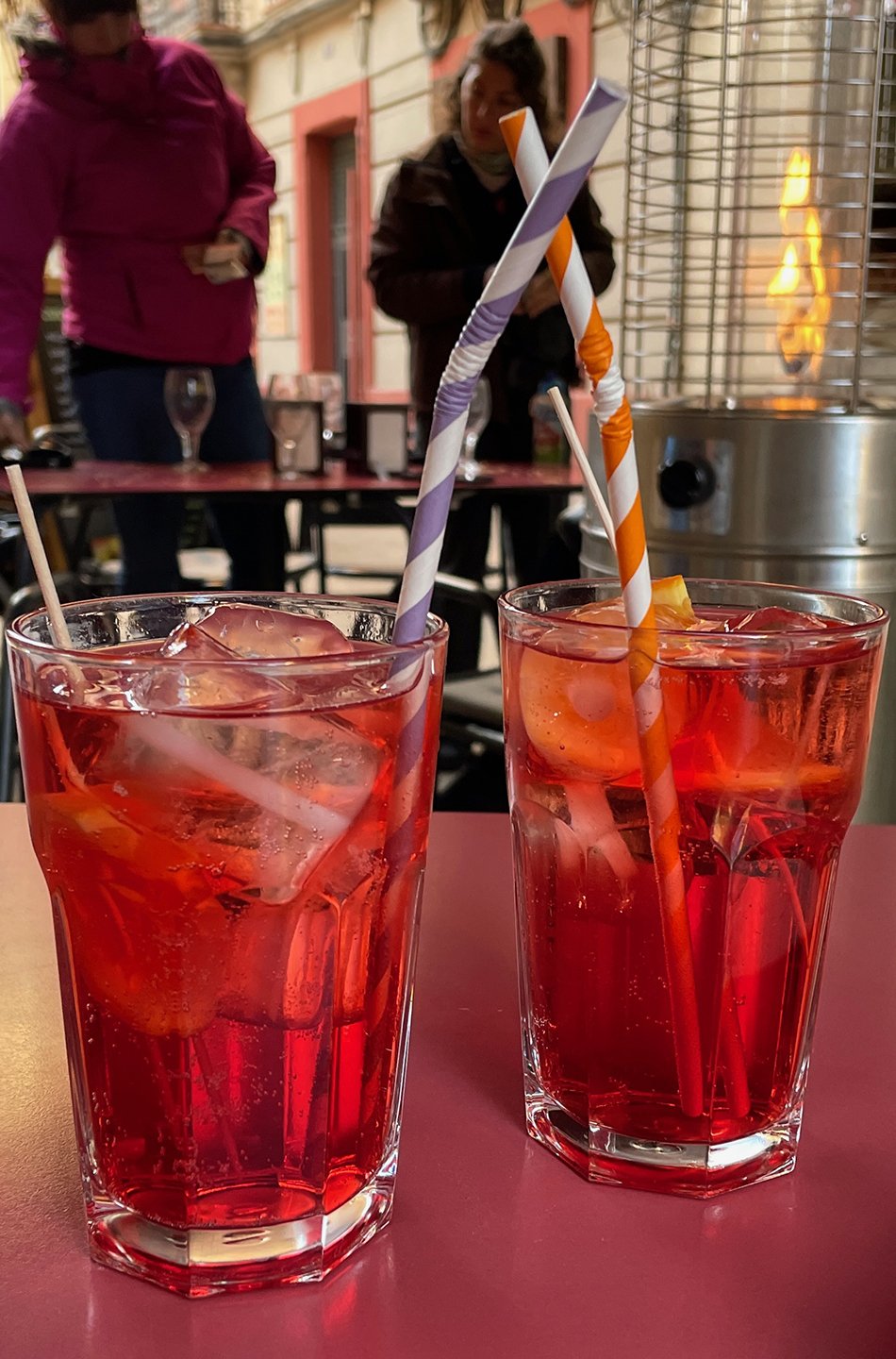It was a Campari Spritz day!