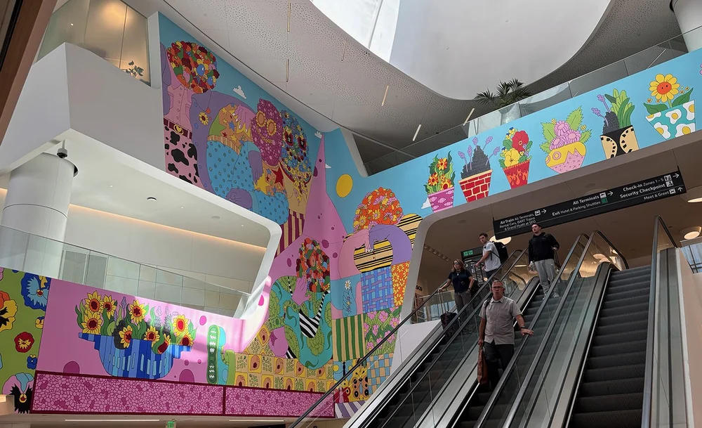   It was a massive project with a big team coordinated by Precita Eyes mural organization in SF.    https://www.precitaeyes.org/special-projects.html   