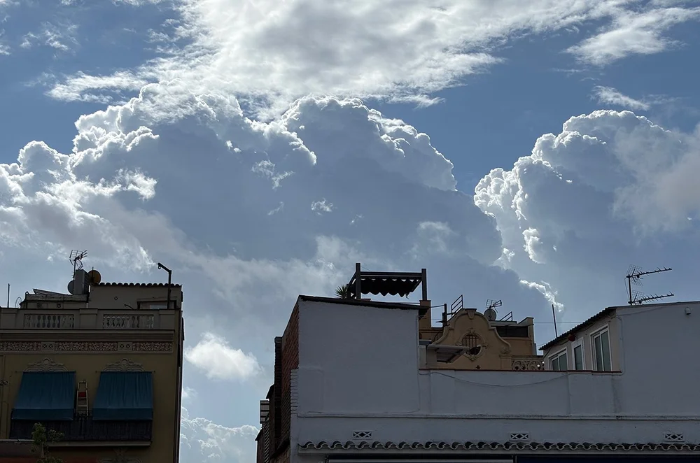 View from the roof, Friday morning.