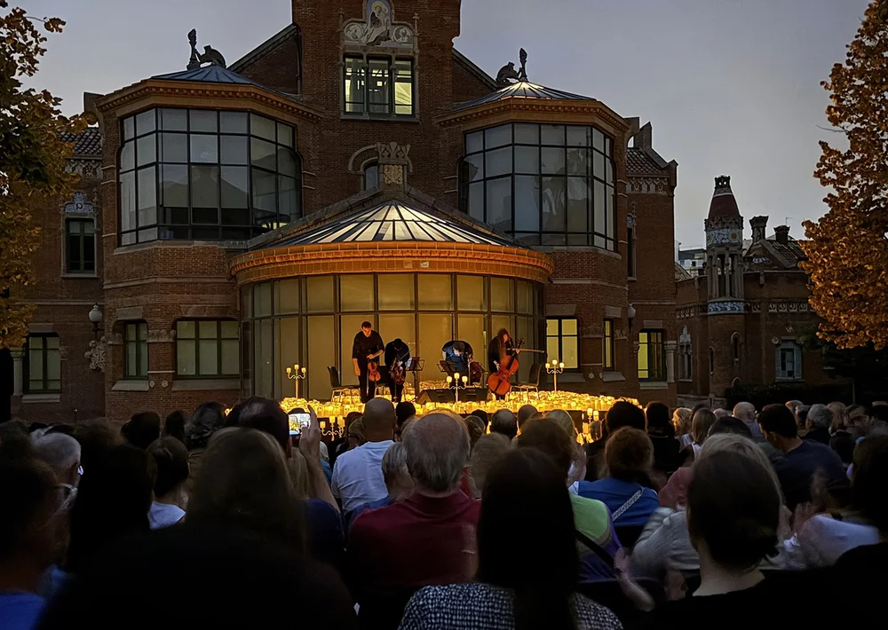 Candelight performance of Vivaldi's Four Seasons.