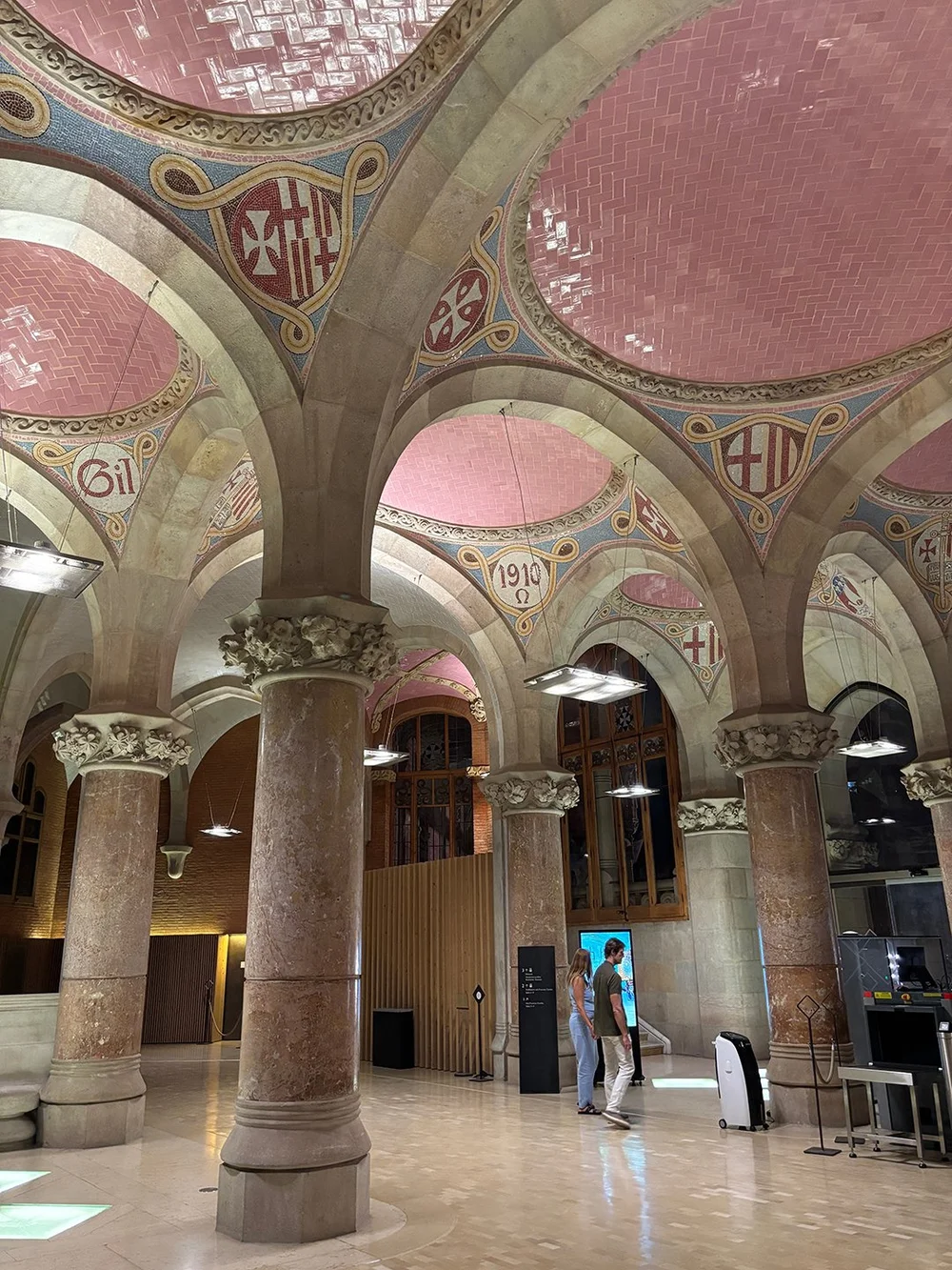 I seem to match these pink domes tonight!