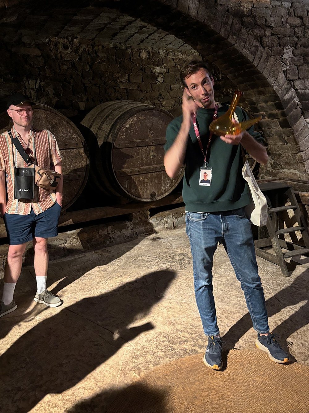 Xavi was a great guide— also a sommelier!