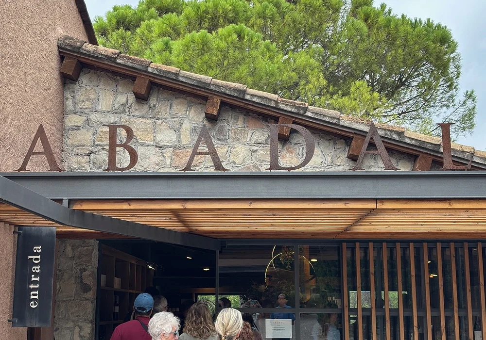 Entrance to tasting room.