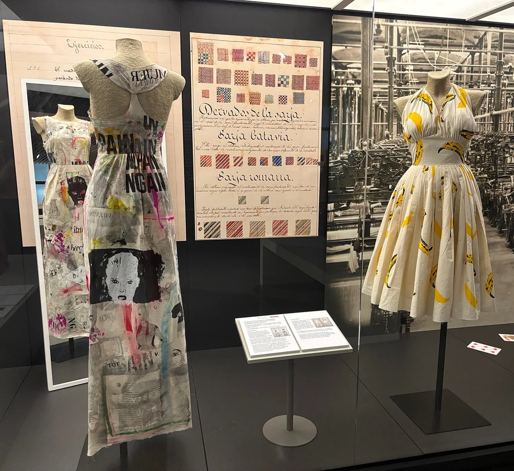 Mid century— the classic "Marilyn Monroe" dress, with Andy Warhol style print.