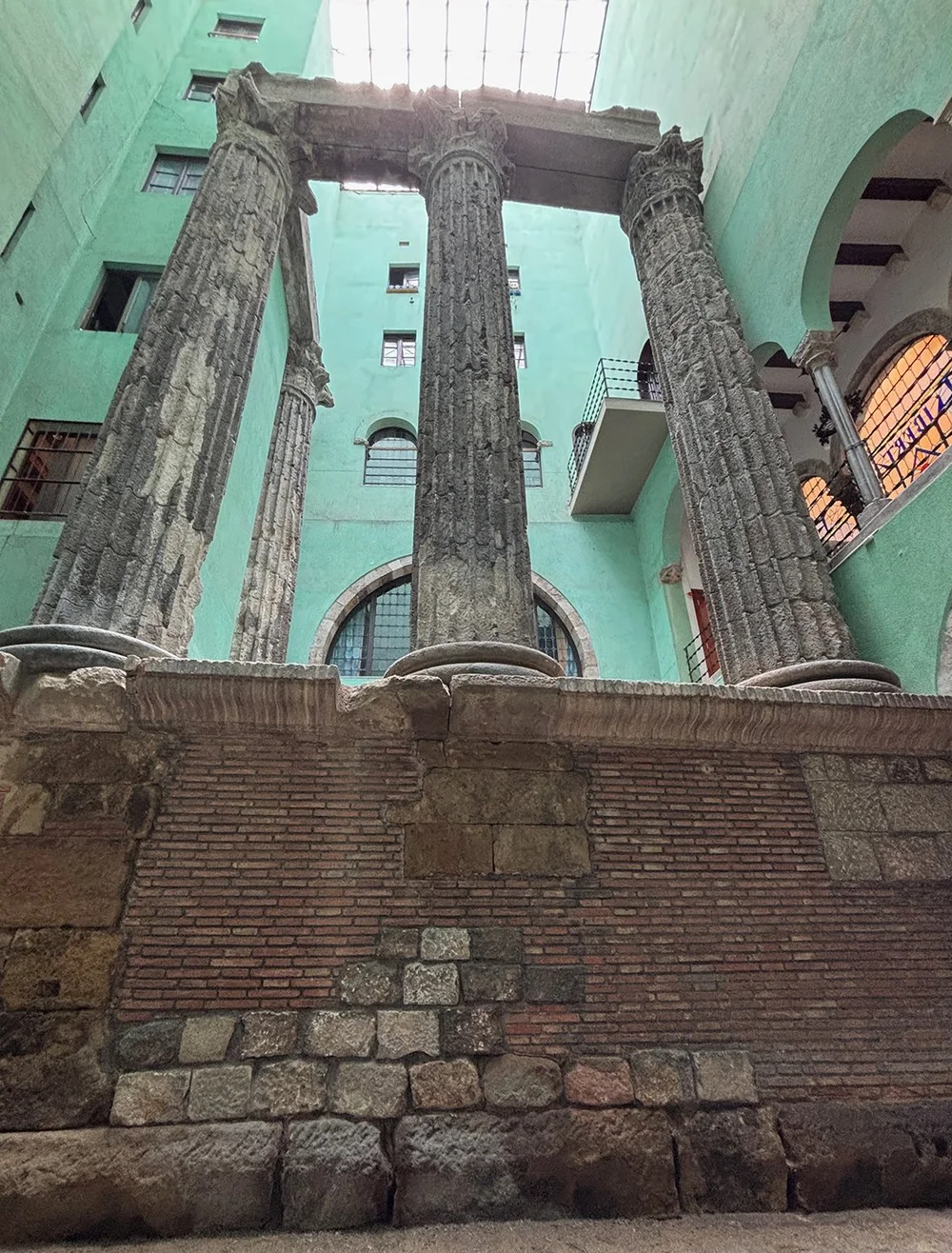 Not much is left from Roman times, but this was saved.