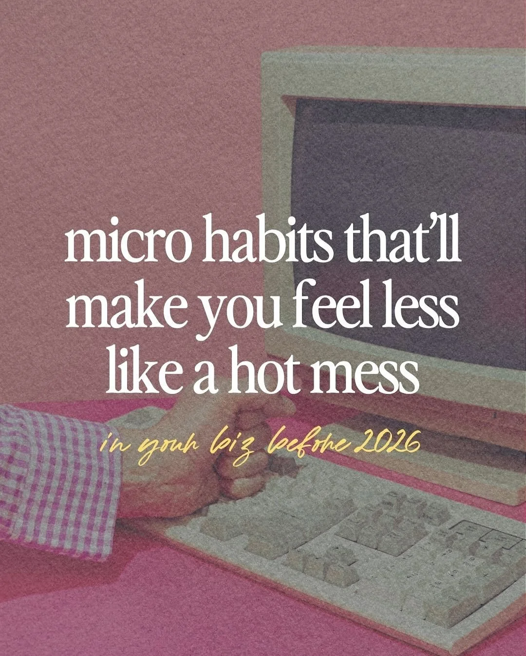 Being organized doesn&rsquo;t mean building a whole new system from scratch.

It starts with the unsexy little habits that quietly shift the system.

Small changes. Big momentum.

Which one are you starting with today?

.

.

.

#MarketingAssistant #