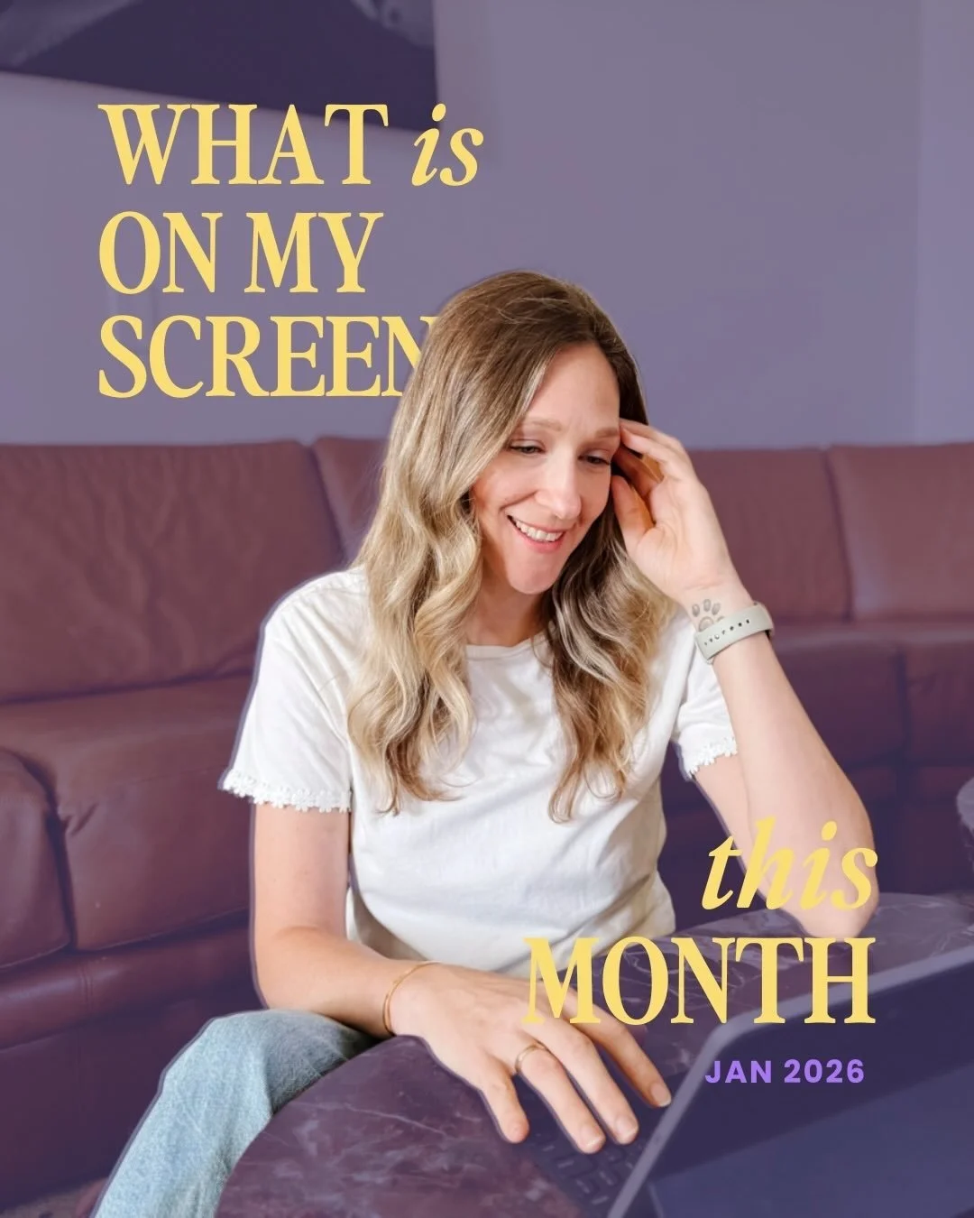 What&rsquo;s been on my screen this month?

A mix of client work from content creation + strategy, Dubsado workflows + proposal design, and even drafting a blog on Wordpress.&nbsp;

It&rsquo;s been a loooong, cold and busy January!