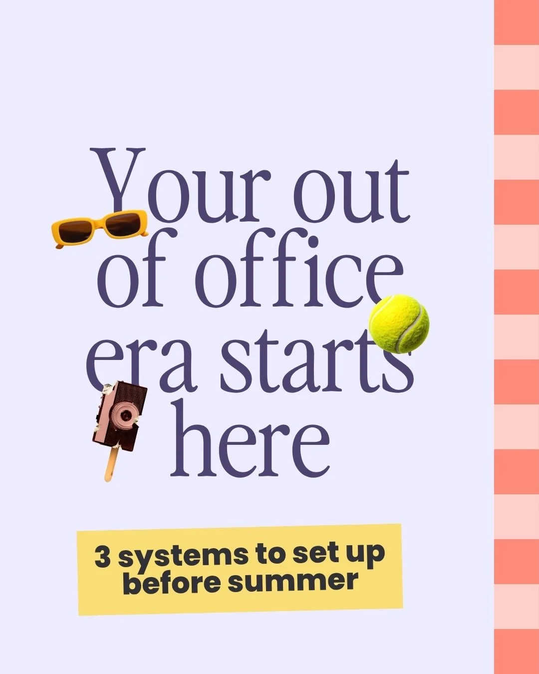 If taking time off feels harder than it should, this carousel is for you. ☀️

And if you&rsquo;ve got a project, workflow, website, or system that&rsquo;s been sitting on your to-do list for far too long, send me a DM or book a call.

We&rsquo;ll fig