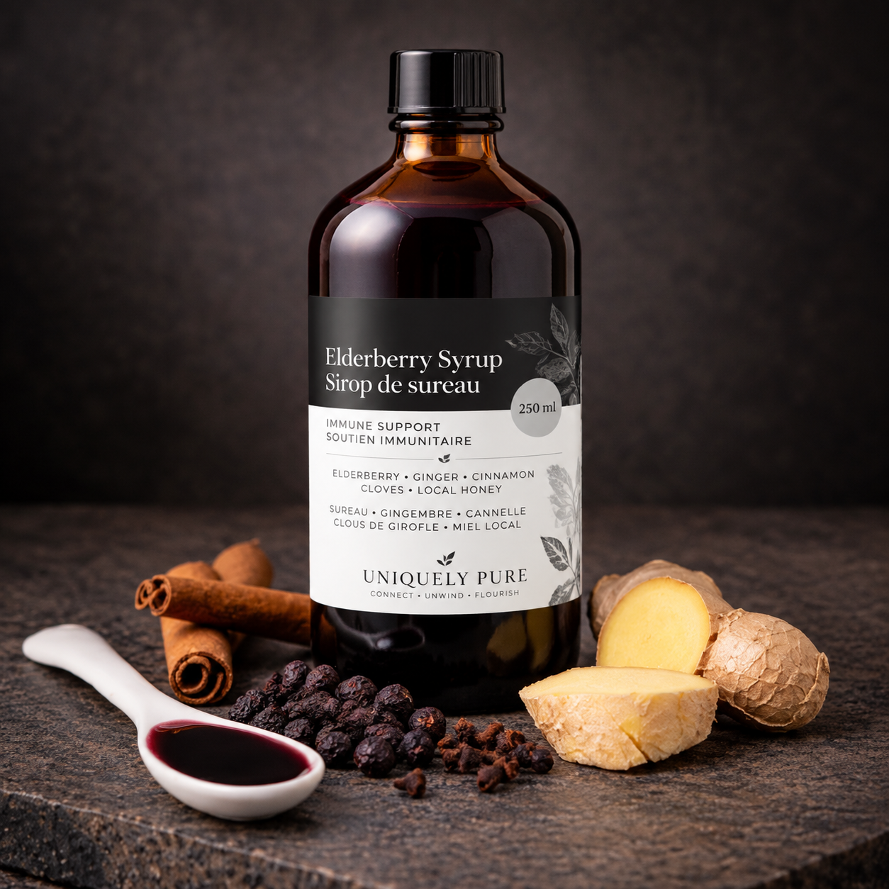Elderberry Syrup (Pickup Only) NEW SIZE 250 ml