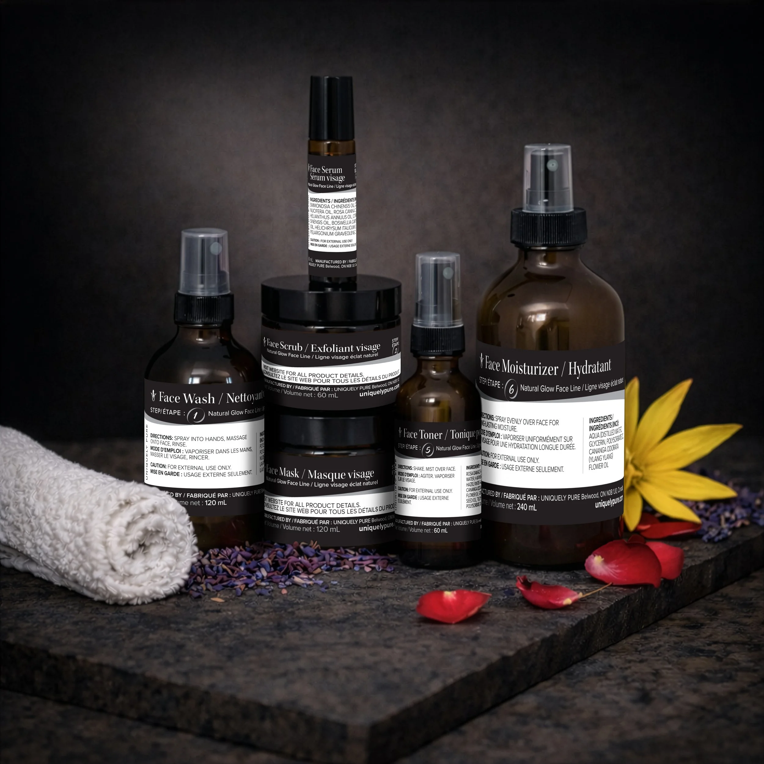 Natural Glow – Full-Size 6-Step Face Line