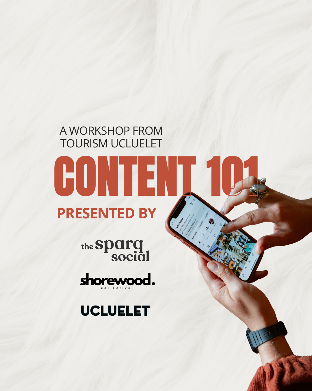 Content Creating 101 - Registration fee donated to Food Bank on the Edge