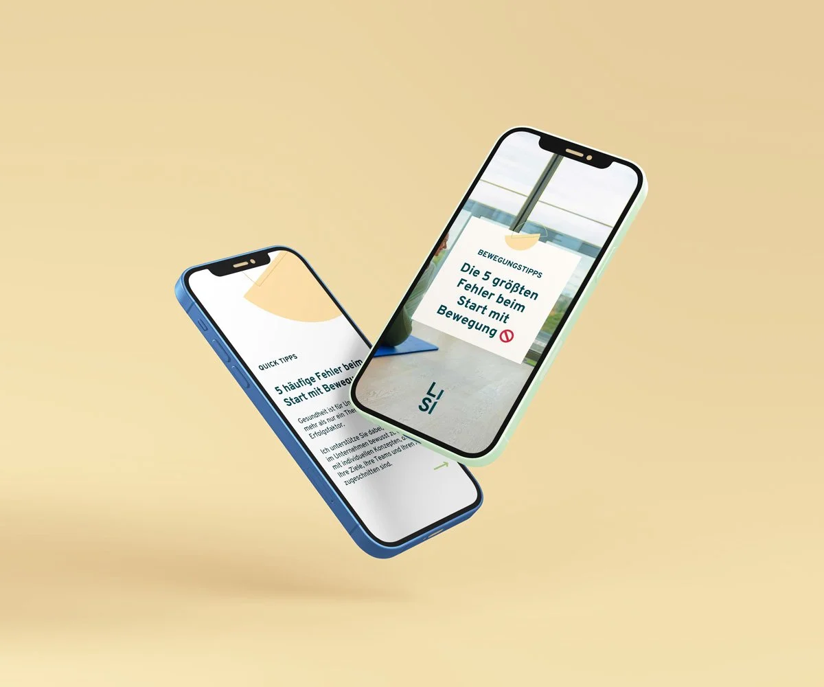 Instagram-Vorlagen in Canva für Coach Lena Stelzenmüller – erstellt im Rahmen des Signature Brandings von bmayer.design