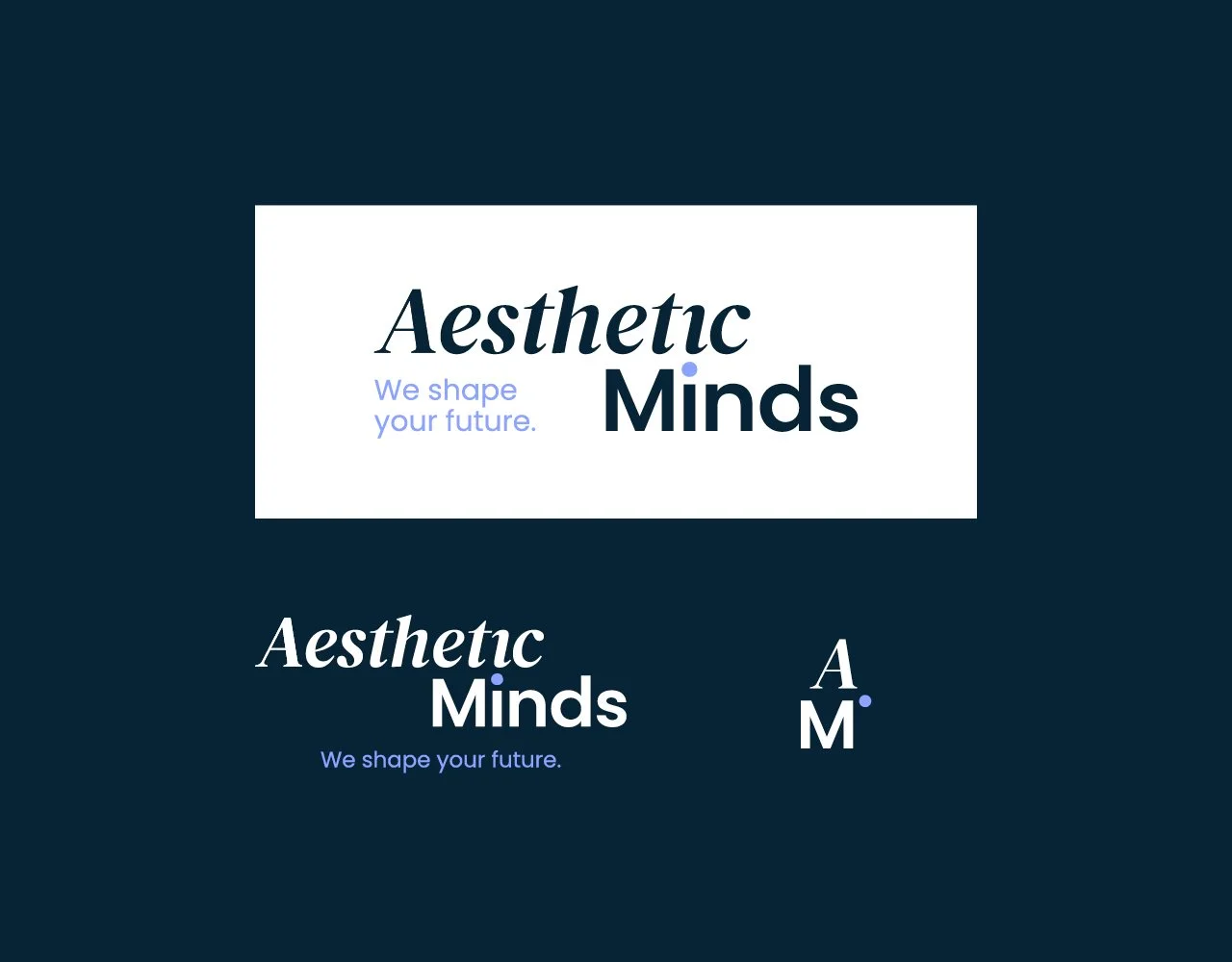Logoversionen von Aesthetic Minds