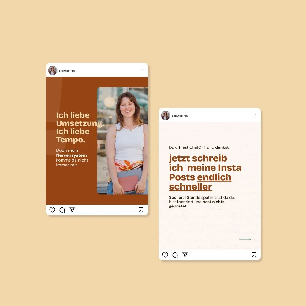 Instagram-Vorlagen von Simone Ries