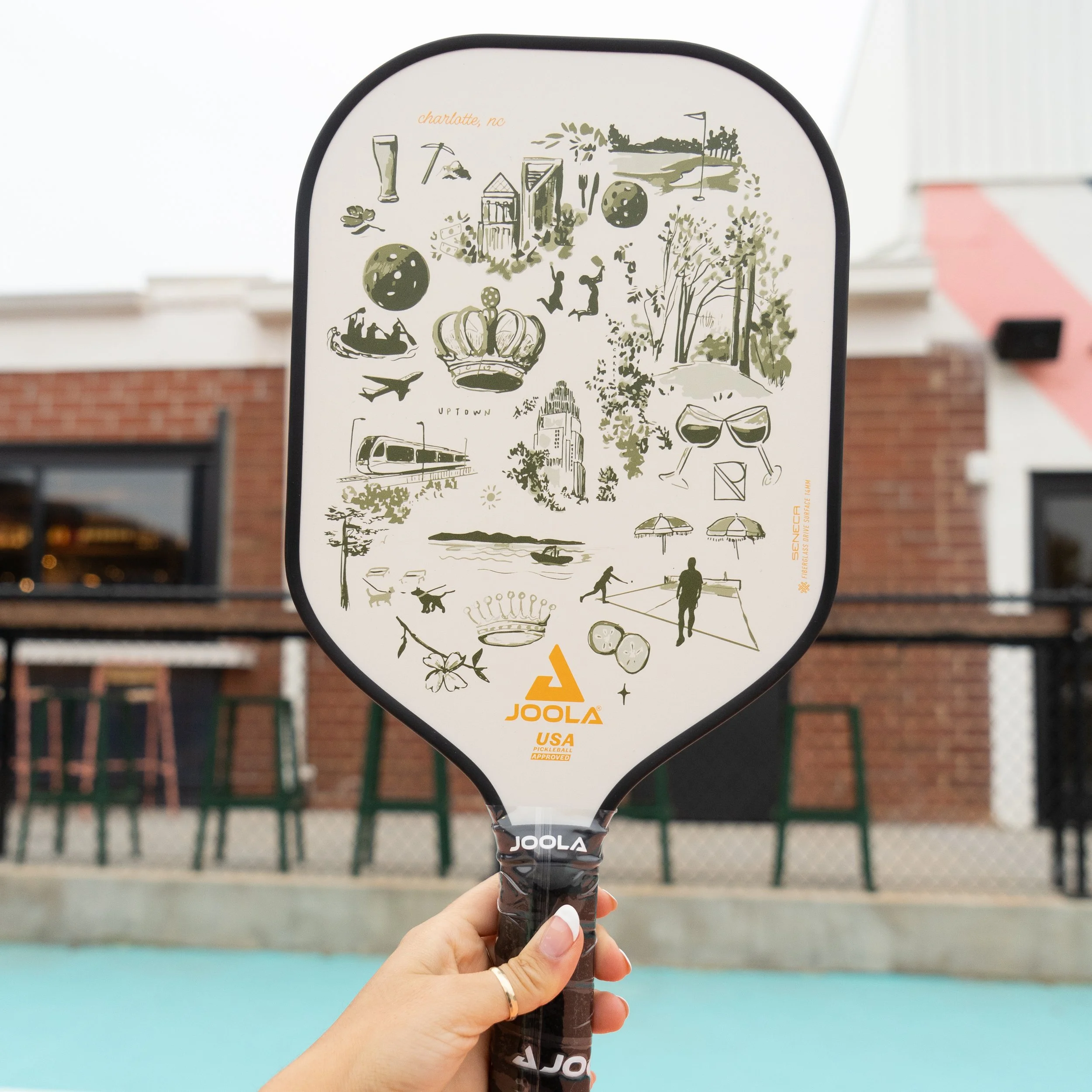 Charlotte Pickleball Paddle — Rally