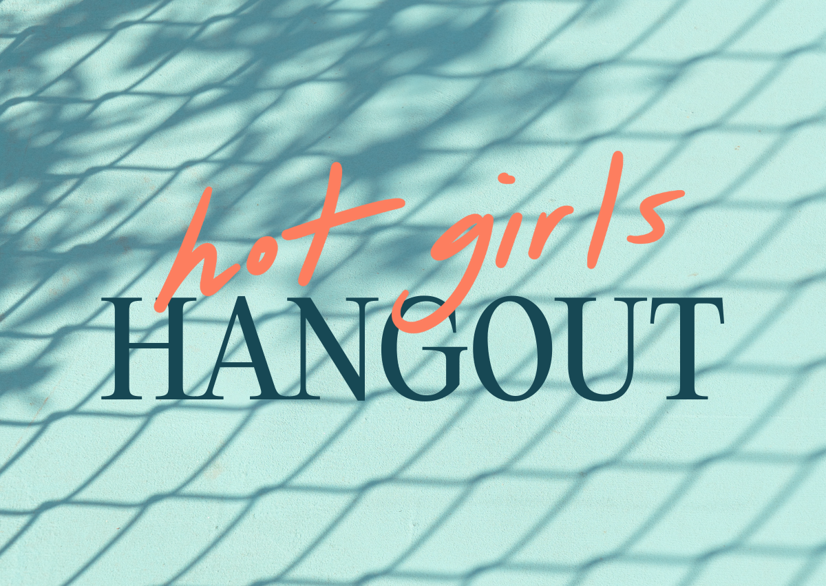 Hot Girls Hangout: Garden Party
