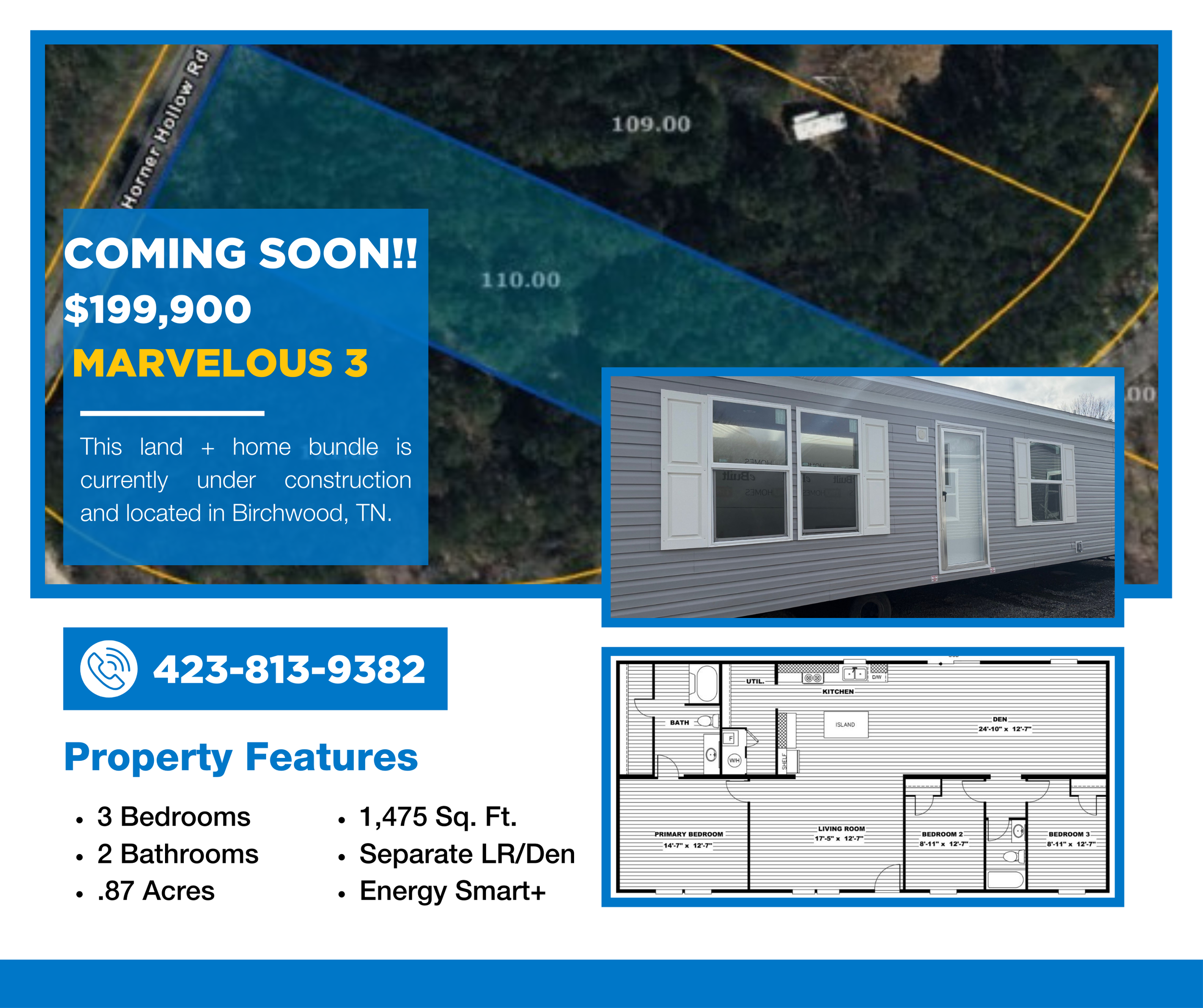 Horner Hollow-$199,900